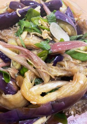 レンジで茄子の薬味煮浸し-レシピのメイン写真