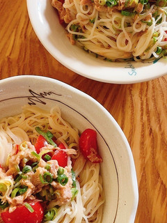 トマトそうめん-レシピのメイン写真