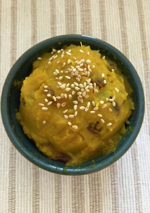 マヨなし！味噌カボチャサラダ-レシピのメイン写真