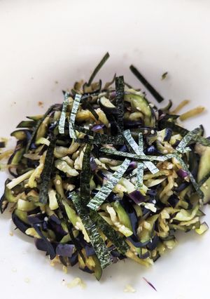 茄子の塩揉み-レシピのメイン写真