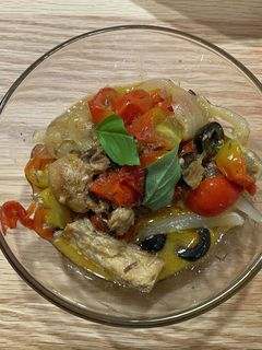 鯖缶で作るアクアパッツァ-レシピのメイン写真