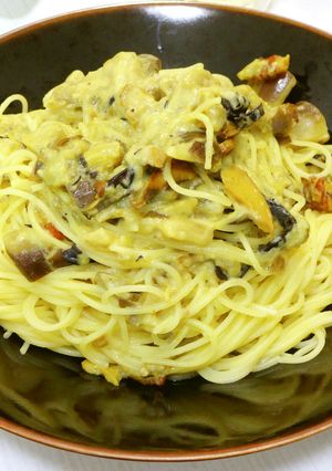 アカヤマドリのクリームパスタ(含下処理)-レシピのメイン写真