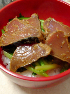 ポッカdeあっさりカツオの漬け丼☆-レシピのメイン写真