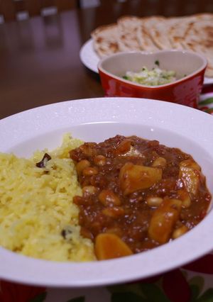 大豆入りキーマカレー-レシピのメイン写真