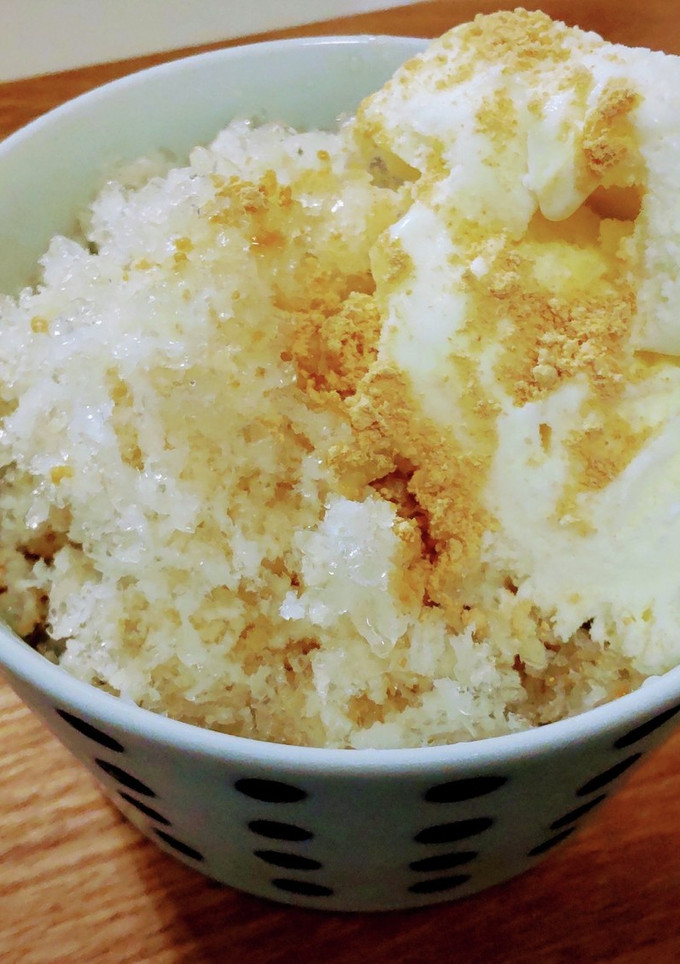 ほうじ茶かき氷-レシピのメイン写真