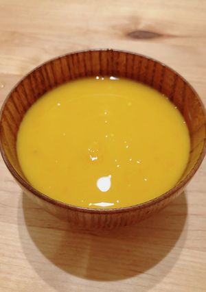 冷たくて甘いかぼちゃスープ スイーツぽい-レシピのメイン写真