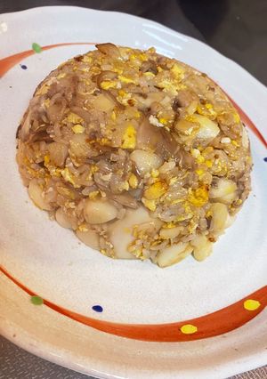ニンニクと舞茸のチャーハン-レシピのメイン写真