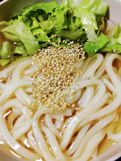 レタスだけのサラダうどん-レシピのメイン写真