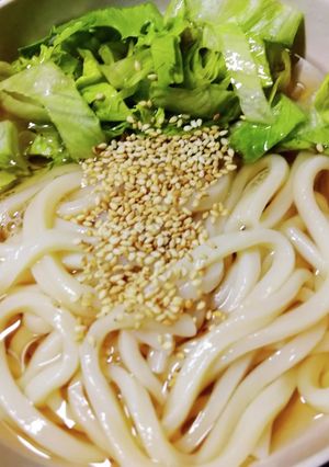 レタスだけのサラダうどん-レシピのメイン写真