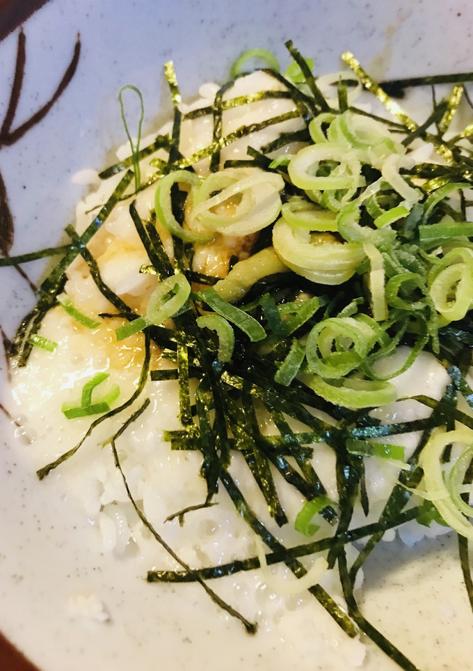 しろごはん●やまかけネギごはん-レシピのメイン写真