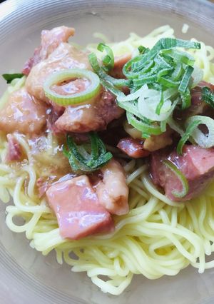 焼き鳥缶活用●冷製ラーメン-レシピのメイン写真