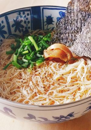 ピリ辛醤油ラーメン★ランチ★余った素麺-レシピのメイン写真