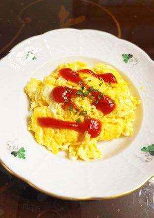 ふわふわ♪スクランブルエッグ-レシピのメイン写真