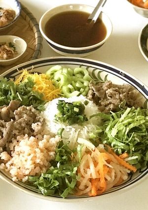 コムアンフー（フェ風まぜご飯）-レシピのメイン写真