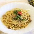 梅のりクリームパスタ