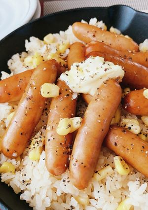 ポキポキプレミアムのバター醤油ご飯-レシピのメイン写真