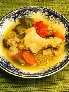 鶏と夏野菜のさっぱりスープ・簡単おいしい-レシピのメイン写真