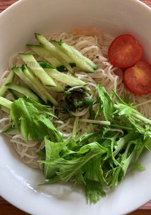 エスニックそうめん-レシピのメイン写真