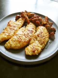 鶏ササミステーキ・ハニーマスタードソース-レシピのメイン写真