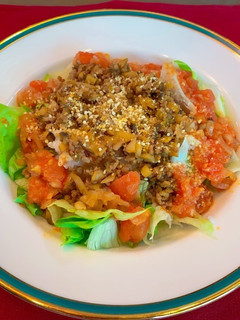 たっぷり野菜のタコライス-レシピのメイン写真