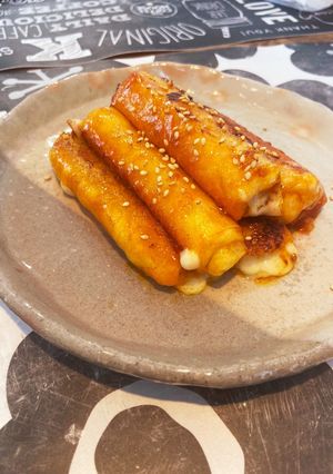 ライスペーパーより、チーズトッポギ-レシピのメイン写真