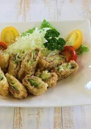 ゴーヤと豚肉のスタミナ揚げ-レシピのメイン写真