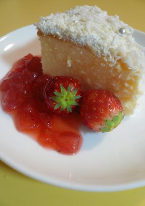 Snow White Cake 。-レシピのメイン写真