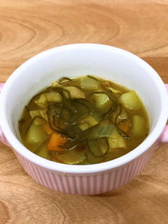 きざみ昆布入り♪野菜たっぷりカレースープ-レシピのメイン写真