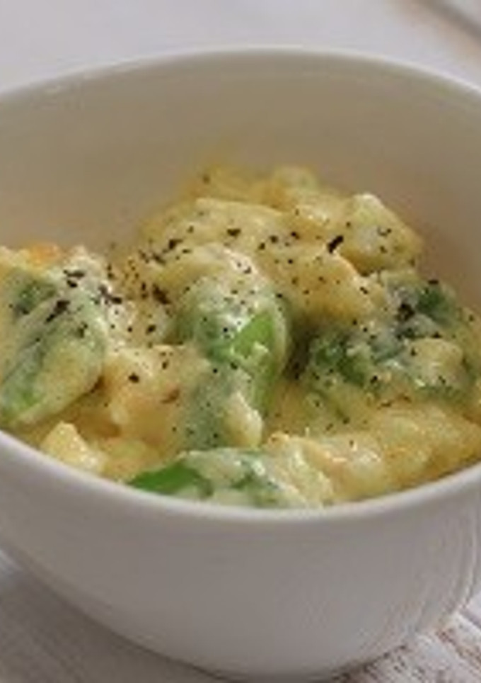 ソラマメとたまごのサラダ-レシピのメイン写真