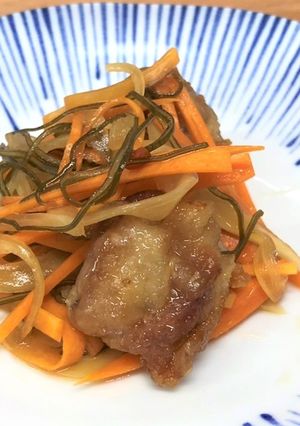 豚肉の南蛮漬け～きざみ昆布入り～-レシピのメイン写真