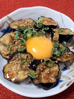 簡単!ご飯がススム♪茄子の甘辛酢照焼き-レシピのメイン写真
