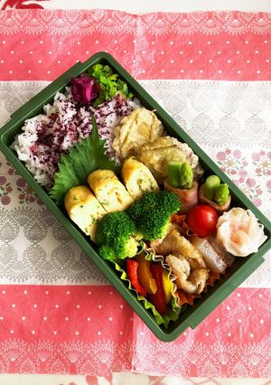 男子中学生弁当 2023.8.7-レシピのメイン写真