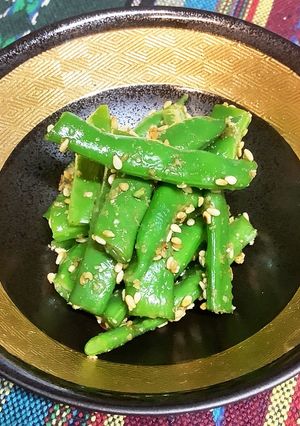 ♡インゲンのごま和え♡黄金比♡-レシピのメイン写真