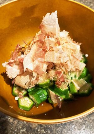 オクラかけご飯-レシピのメイン写真
