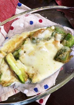 夏におすすめ　レンチン白ナス味噌チーズ-レシピのメイン写真