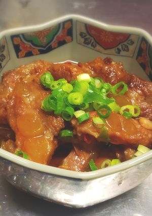 パイカ肉(豚軟骨)の煮付け-レシピのメイン写真