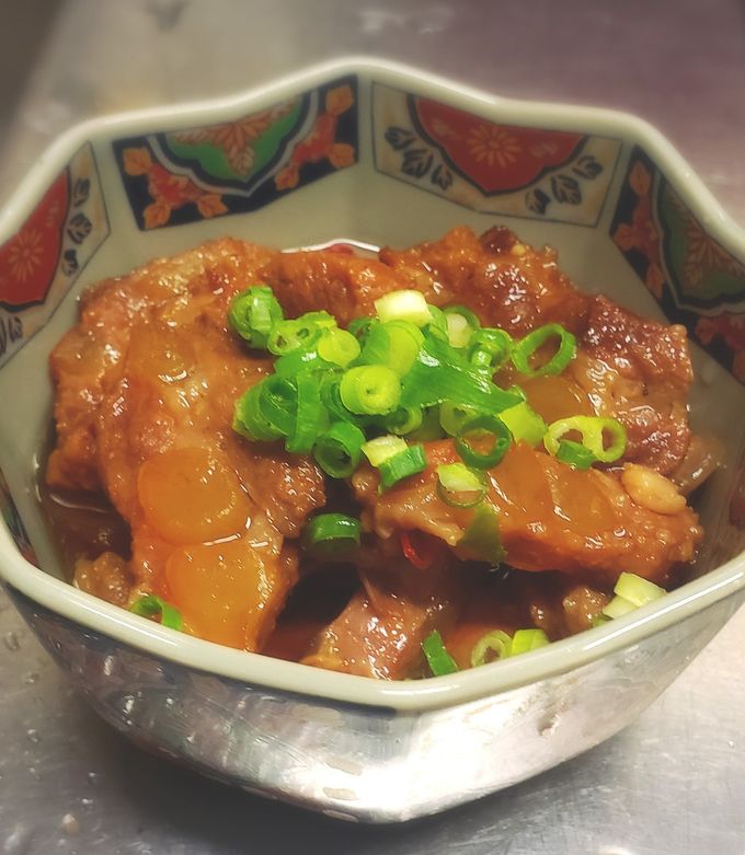 パイカ肉(豚軟骨)の煮付け-レシピのメイン写真