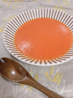 ホエイで作るトマトスープ-レシピのメイン写真
