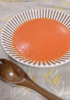 ホエイで作るトマトスープ-レシピのメイン写真