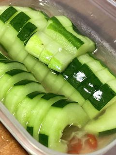 巨大きゅうりの使い方/浅漬け-レシピのメイン写真