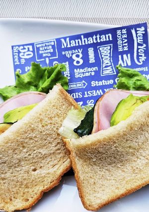 アボカド雑穀食パンサンド-レシピのメイン写真