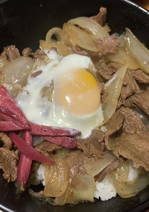 牛丼-レシピのメイン写真