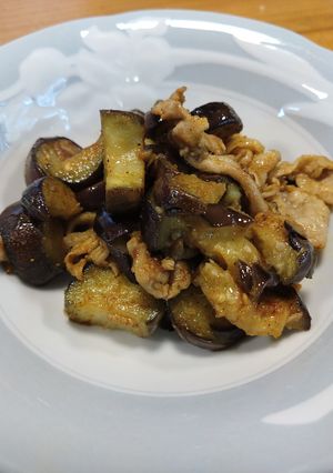 豚ナスのカレー炒め-レシピのメイン写真