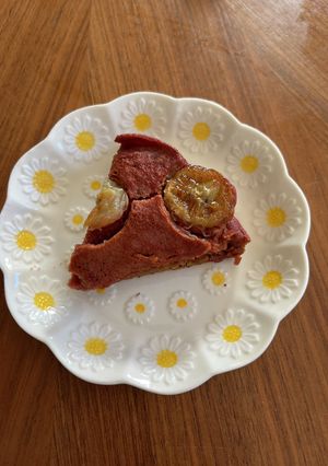 ビーツと小松菜の甘酒パンケーキ-レシピのメイン写真