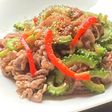 ゴーヤと牛肉のスタミナ味噌炒め