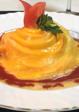 ドレス･ド･オムライス【ナポリタン編】-レシピのメイン写真