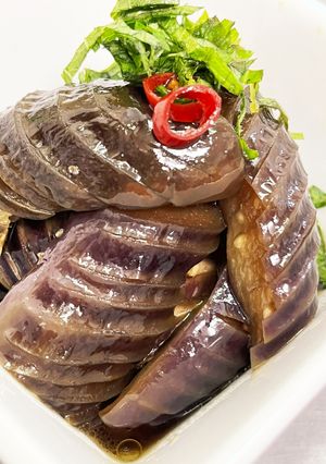 レンチンで簡単！茄子のさっぱり煮浸し-レシピのメイン写真