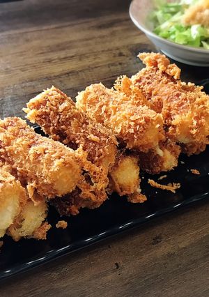 節約なのに満足！ちくわチーズフライ♡-レシピのメイン写真