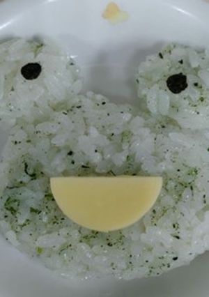 カエルおにぎり-レシピのメイン写真