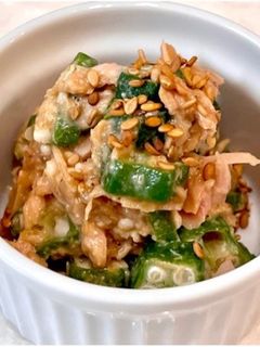 オクラとツナの和風マヨ和え-レシピのメイン写真